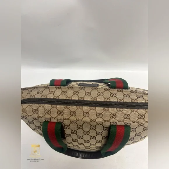 🤎SOLD🤎Gucci web GG sherryline tote bag - Picture 6 of 15
